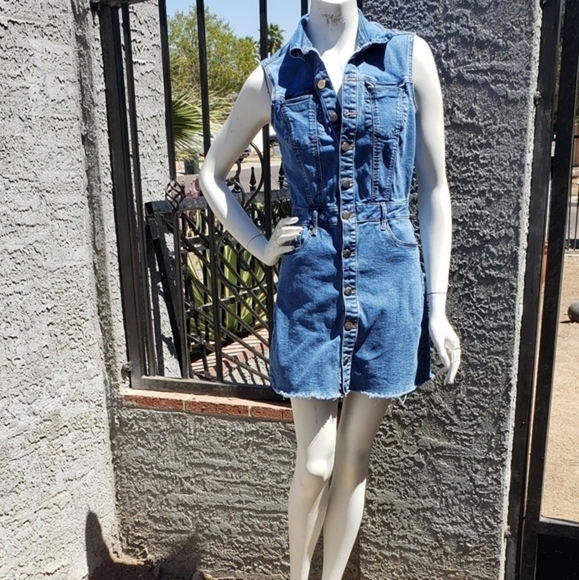 Guess little‎ jean Dress - Picture 8 of 9